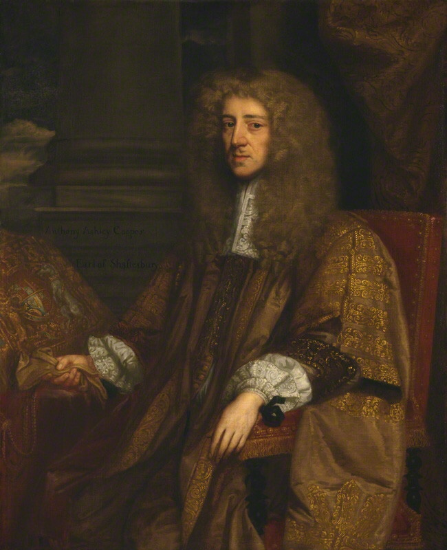 NPG 3893; Anthony Ashley-Cooper, 1st Earl of Shaftesbury after John Greenhill